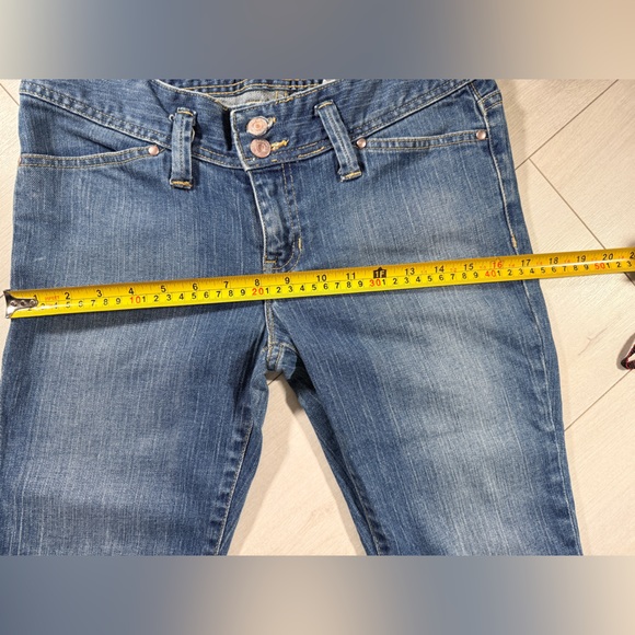 GAP Low Rise Cropped Stretch Denim Capri Women Jeans Size 2 - Picture 9 of 16